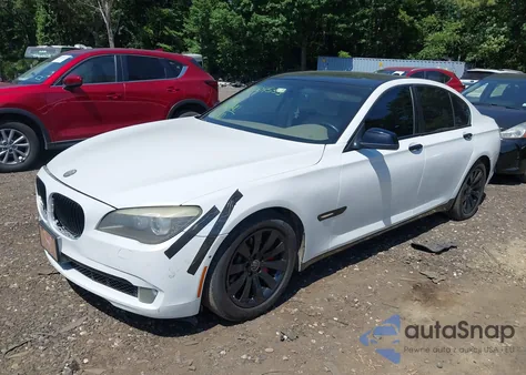 2009 BMW 750I from USA, damaged, VIN WBAKA83579CY34710